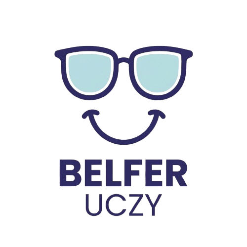 Logo - Belfer Uczy